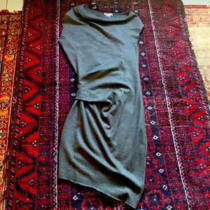 Helmet Lang small grey wool dress